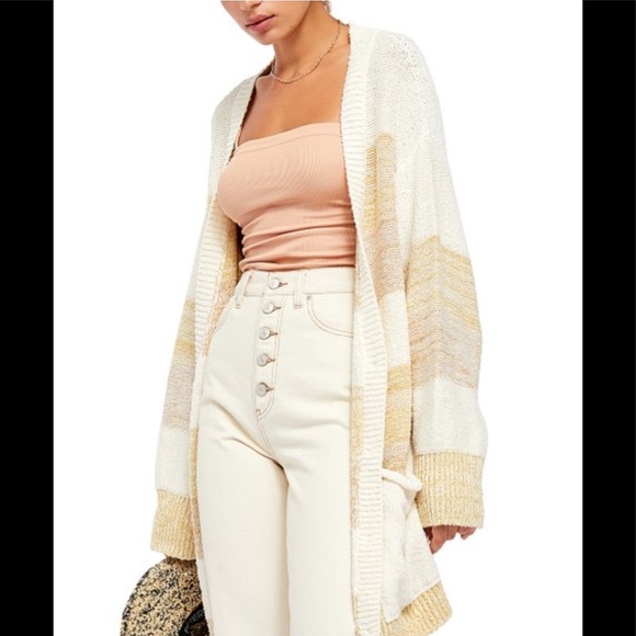 Free People Grains Combo Southport Beach Cardigan - Picture 6 of 13